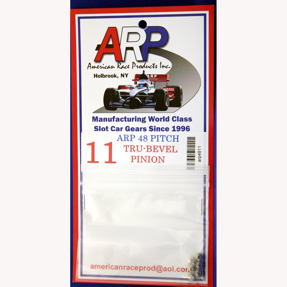 ARP4811 - 48 pitch Tru bevel stainless steel 11 tooth pinion gear