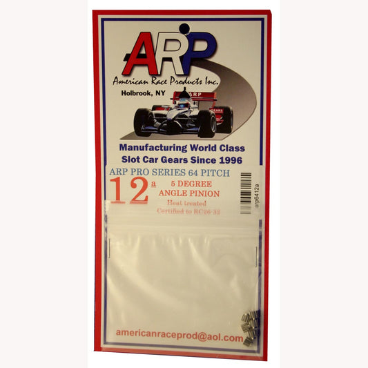 12T ANGLED PINION GEAR, SOLDER ON -ARP6412A - Innovative Slots