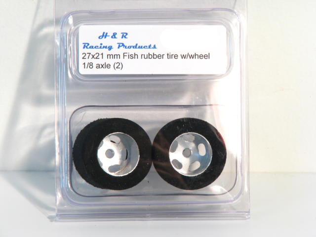 H&R Racing 27mm X 21mm Fish Foam Tire with Wheel