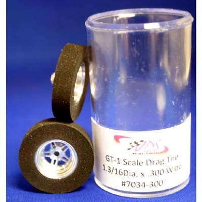 JDS GT-1 REAR TIRES 3/32 1/3/16 x .300 wide JDS7034-300