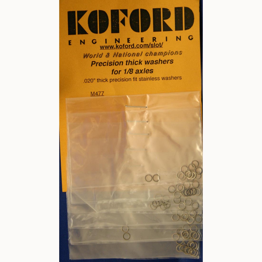 KOFORD THICK 1/8" AXLE SPACERS