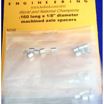 KOFORD 1/8" X .160 WIDE AXLE SPACERS (6) KOF749