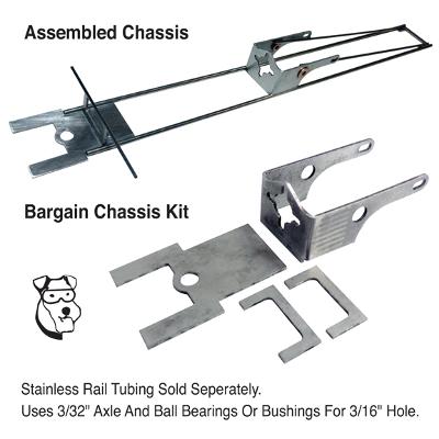 MAR272 | Mid-America Inline Drag Chassis Kit For 1 1/16" Tire