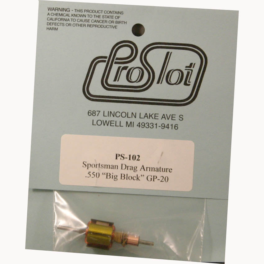 PSL102-45 -Sportsman "550" Big Block Group 20 Drag Armature