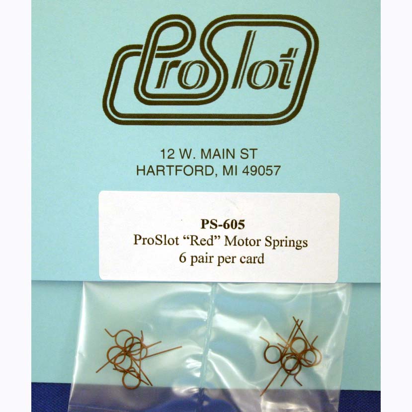 PROSLOT "RED" MOTOR SPRINGS PSL605