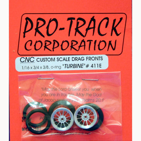 PTM411E PROTRACK FRONTS 1/16 X 3/4 TURBINE - Innovative Slots