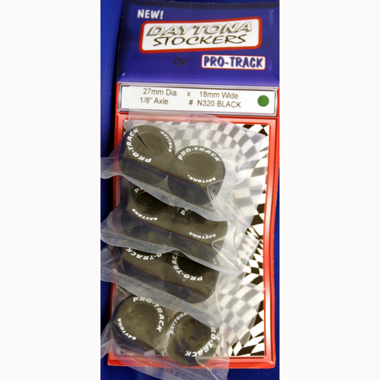 PROTRACK 1/8 X 27MM X 10MM NATURAL BLACK PTMN330BLK