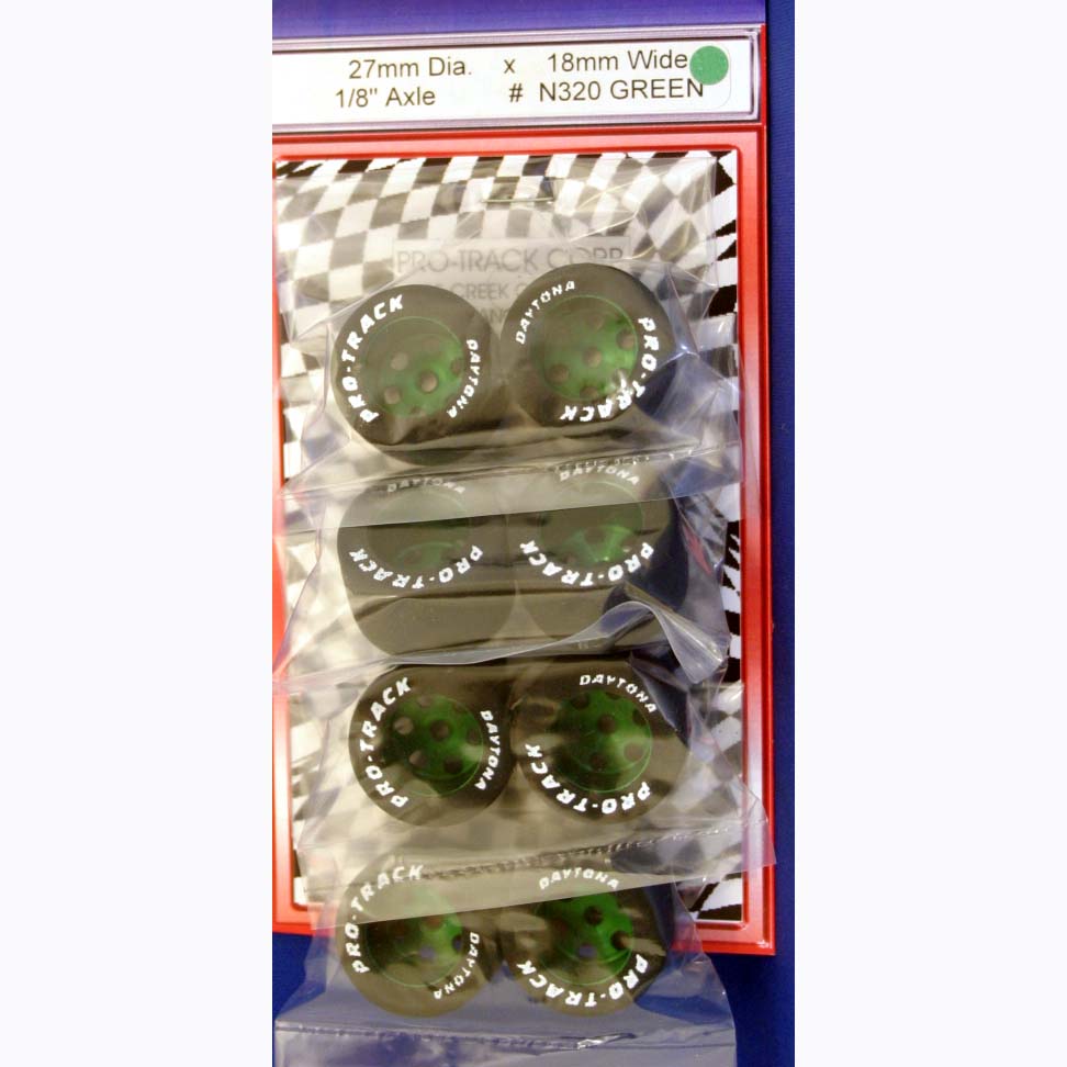 PROTRACK 1/8 X 27MM X 18MM NATURAL GREEN PTMN320GR FAIRGROUNDS