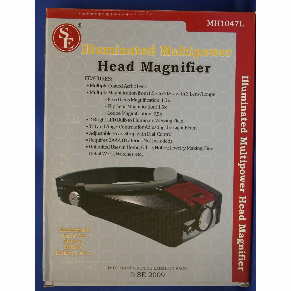 WWGG -Magnifying goggles with light