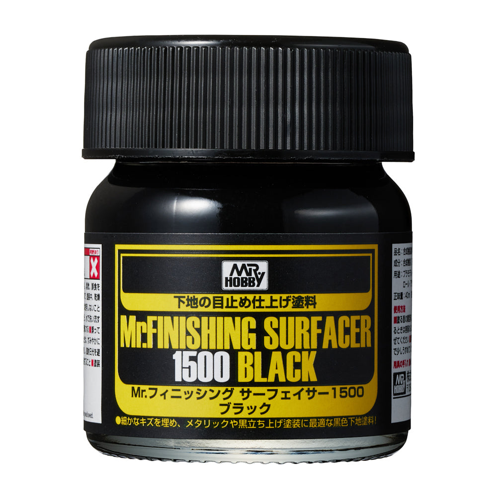 Mr. Hobby Mr. Finishing Surfacer 1500 Black 40ml