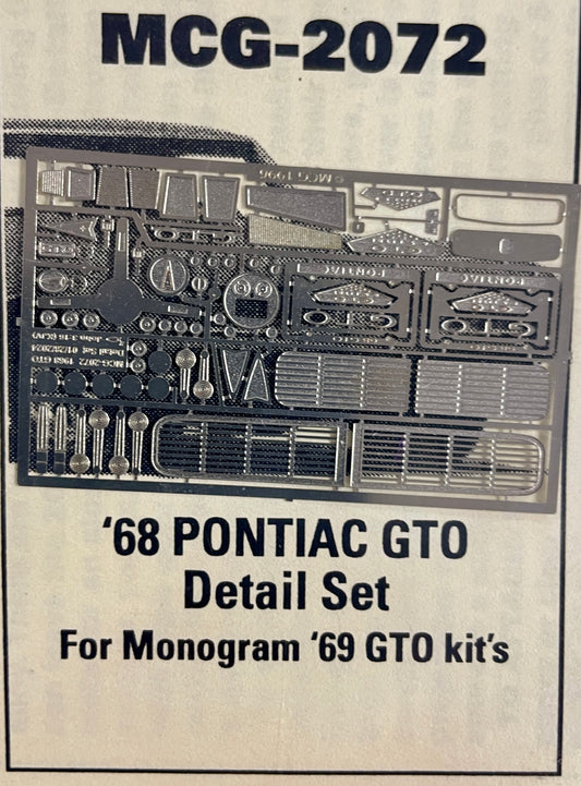 MCG 1968 Pontiac GTO Detail Set