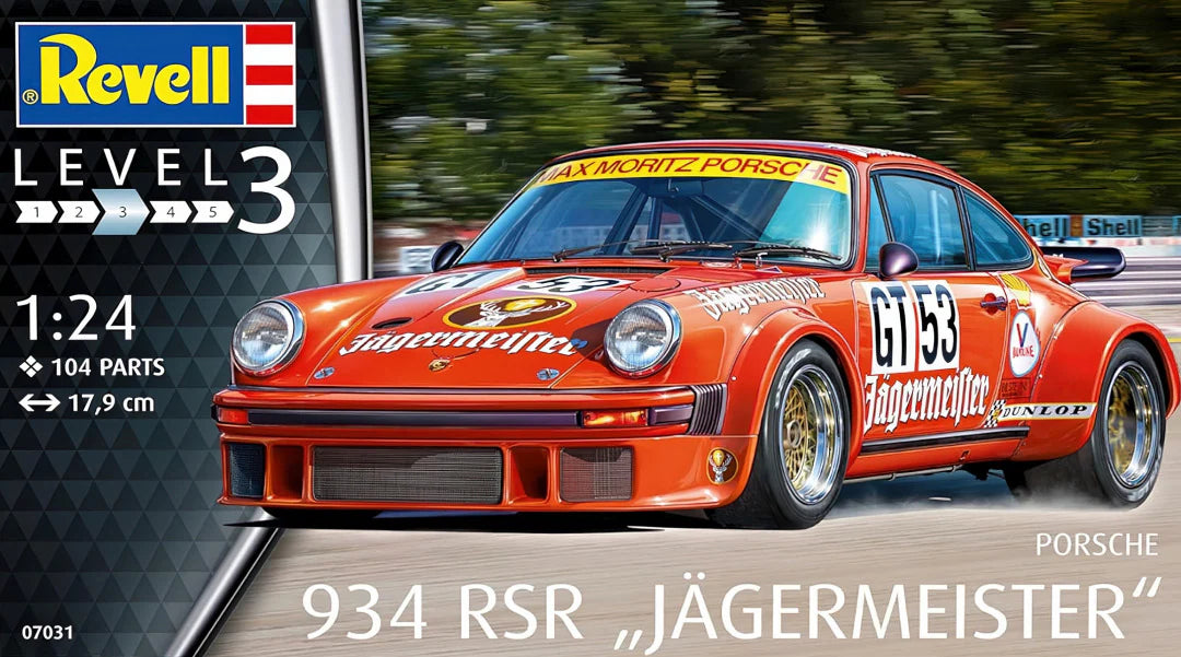 Revell 934 RSR Jägermeister Porsche
