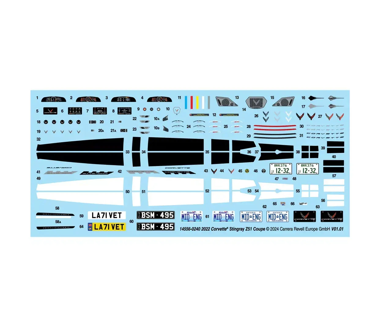 Revell 2022 Corvette Stingray Z51 Coupe