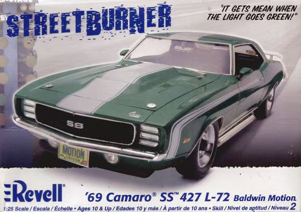 CRS | Revell 1969 Camrao SS 427 L-72 Baldwin Motion