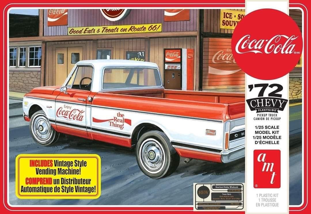 AMT 1972 Chevy Pickup Coca-Cola Edition