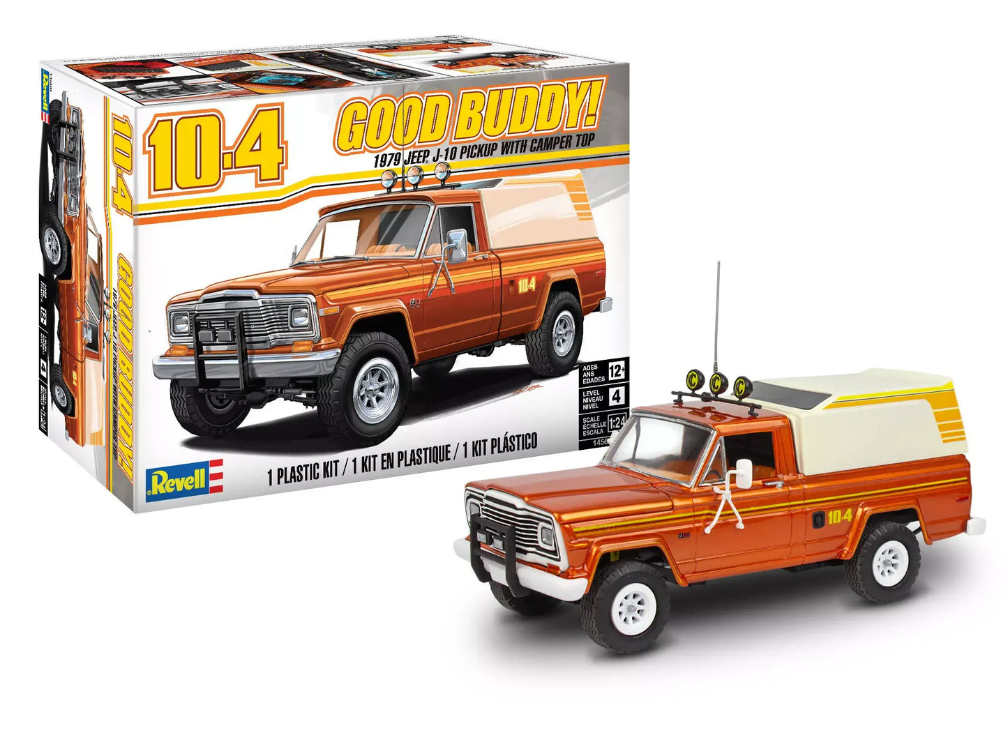 Revell 1979 Jeep J-10 Pickup with Camper