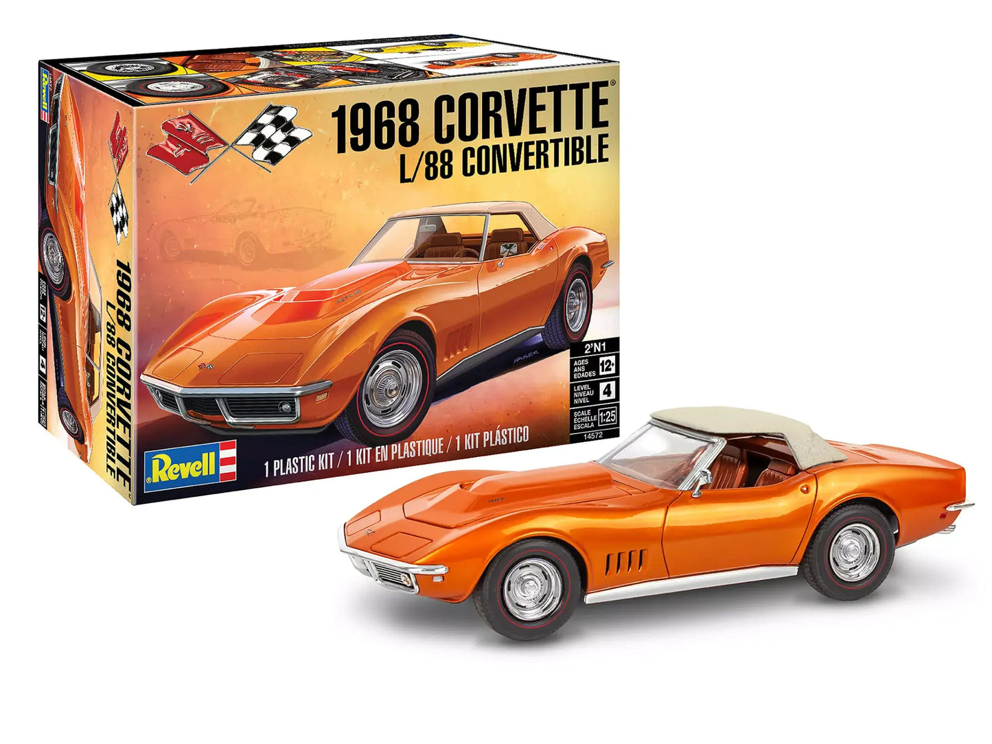 Revell 1968 Corvette L/88 Convertible