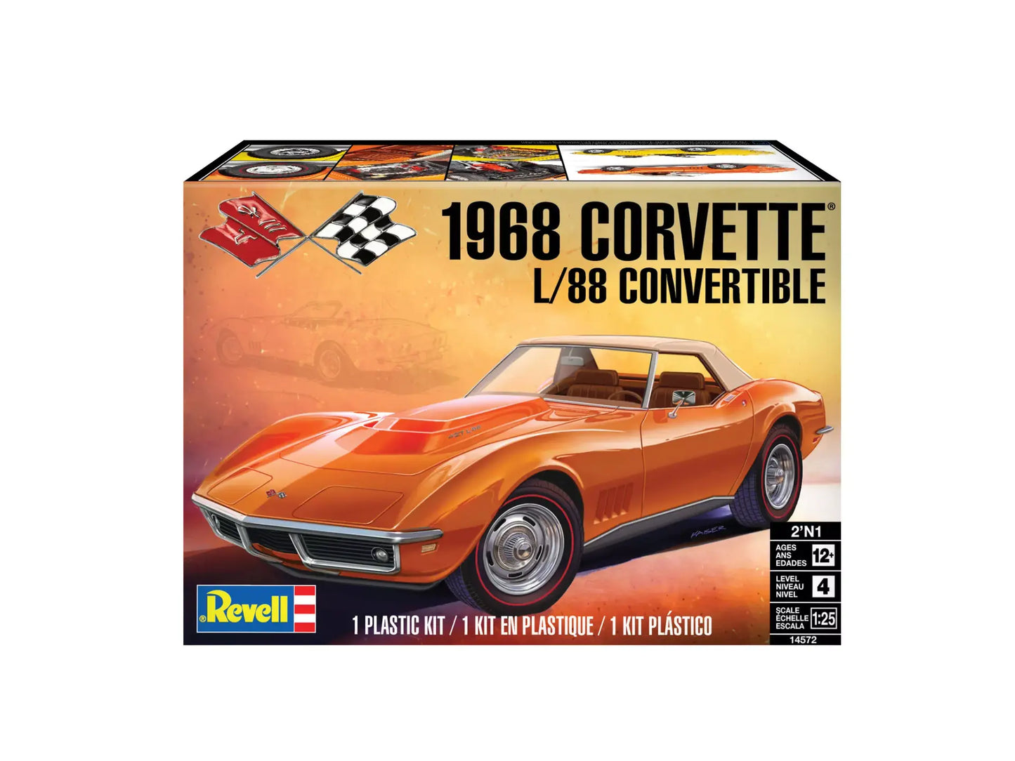 Revell 1968 Corvette L/88 Convertible