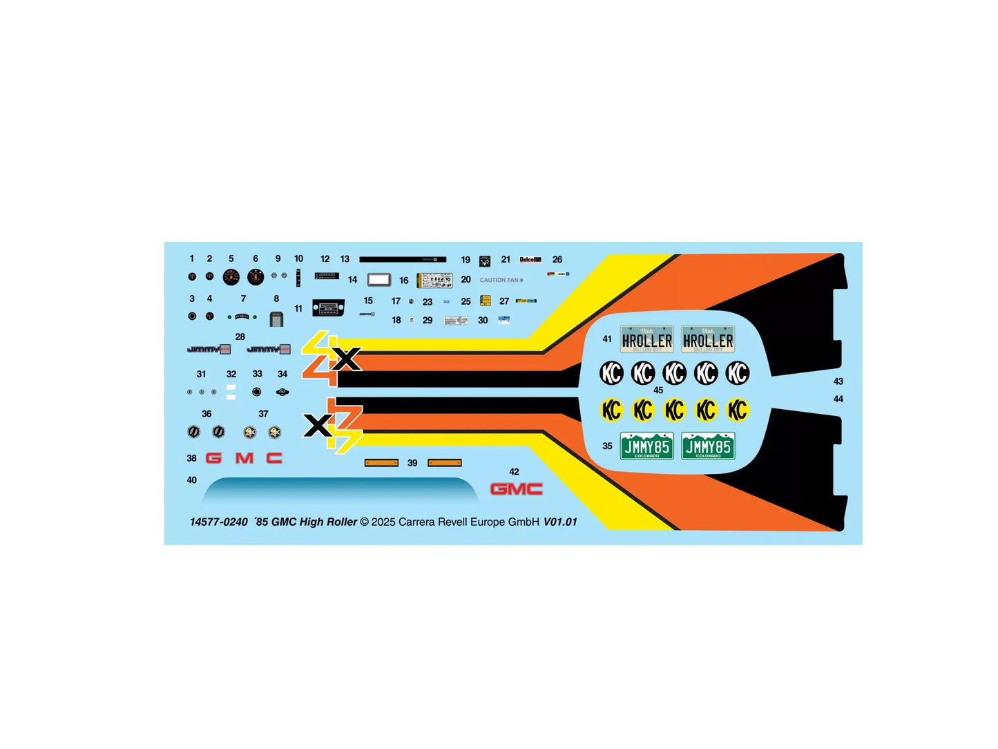 Revell 1985 GMC Jimmy 4x4 High Roller