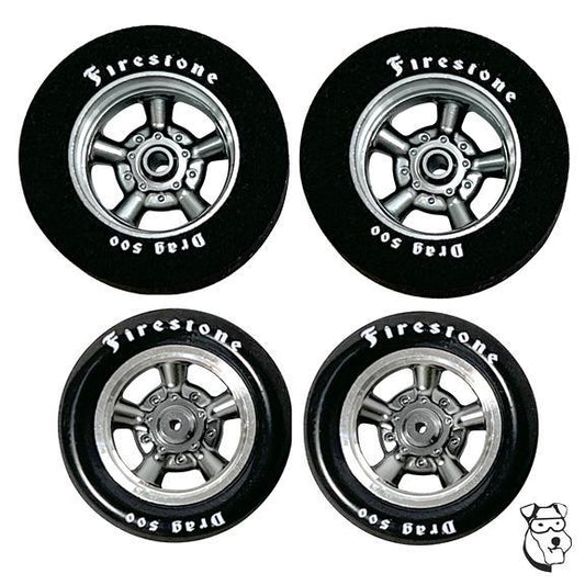 SET - TORQ THRUST - 1-3/16" Dia. x .400" Wide - Silver w/Gray Centers  MAR6367SG
