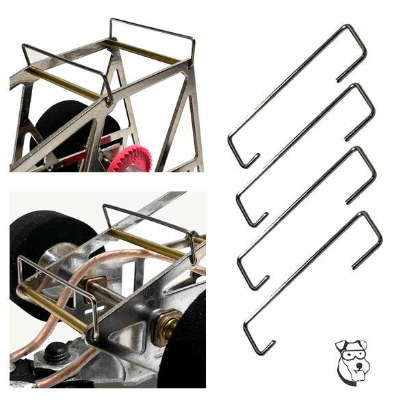 1/24 Outlaw  Sprint Car -   Wing Uprights (4 Pcs) PAR 469U PAR-469U