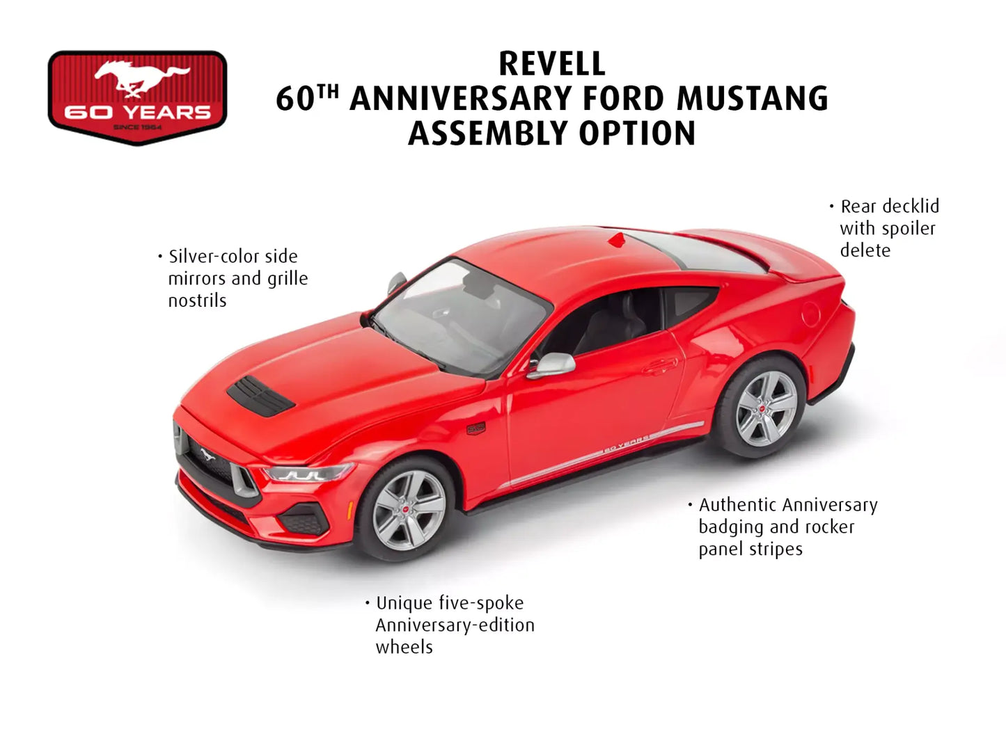 Revell 2024 Ford Mustang GT (Click System)