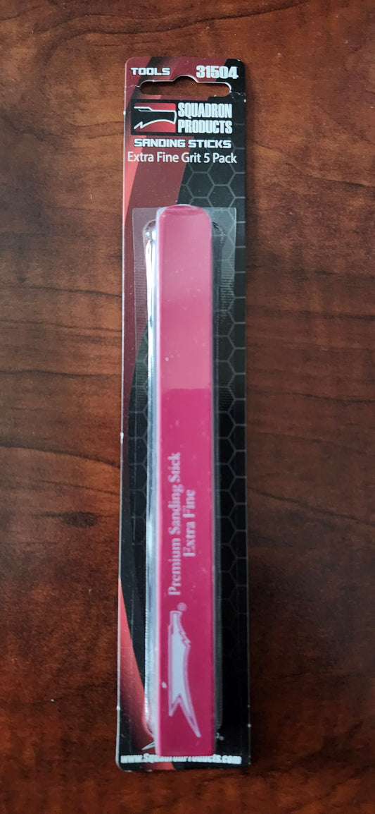 SQP31504  TAPERED SANDING STICK EXTRA FINE