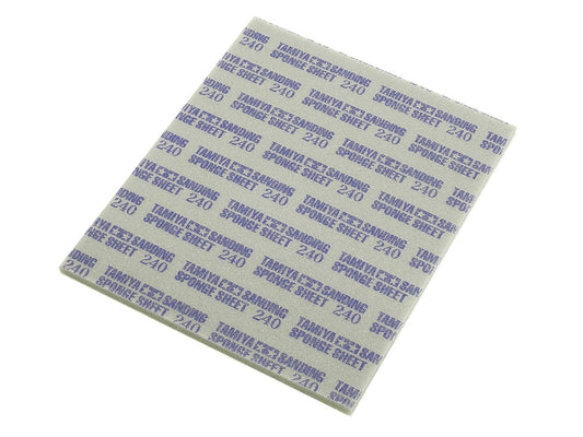 Tamiya Sanding Sponge Sheet - 240 Grit #87162