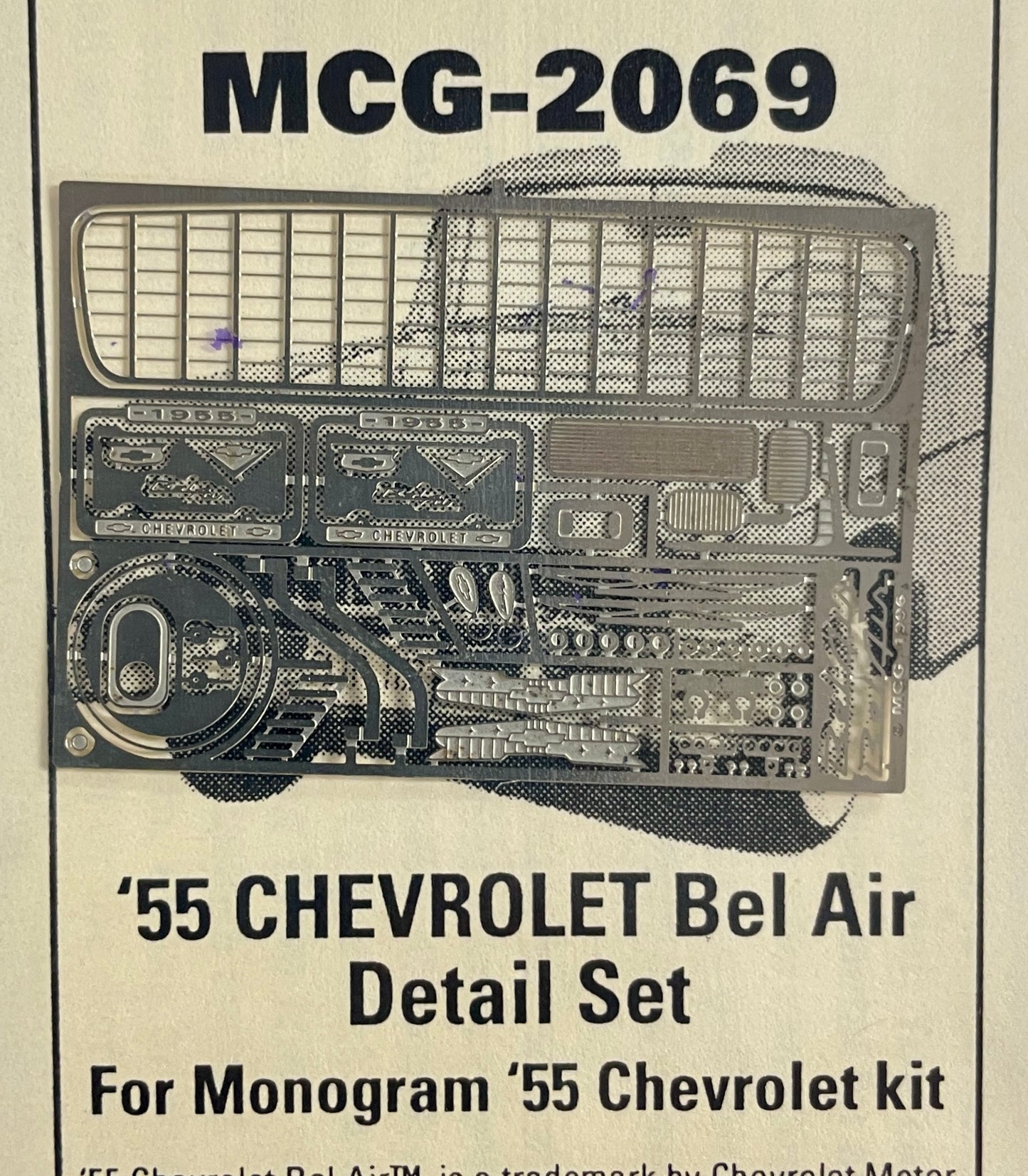 MCG 1955 Chevrolet Bel Air Detail Set