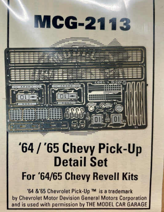 MCG 1964-1965 Chevy Pick Up Detail Set