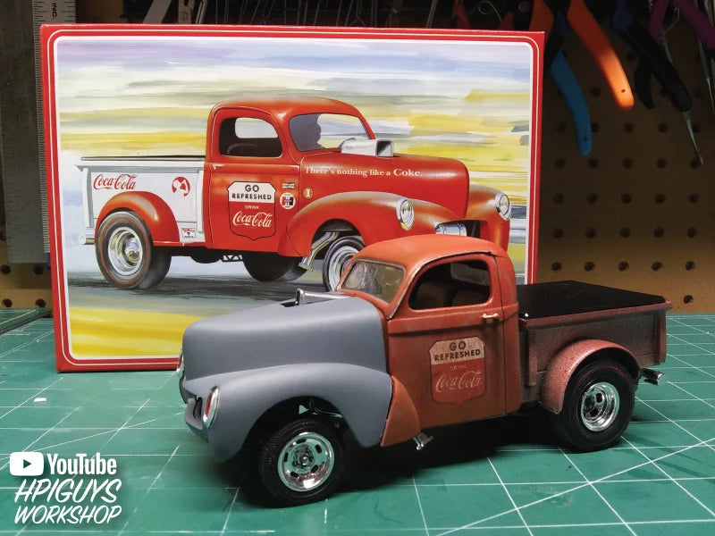 AMT 1940 Willys Pickup Gasser Coca-Cola Edition