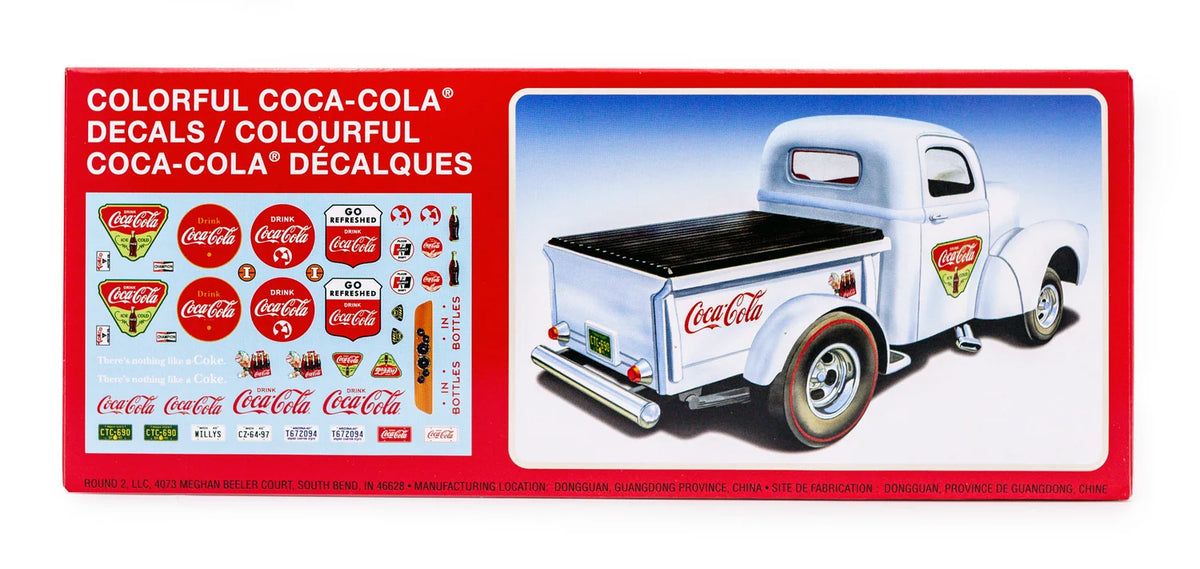 AMT 1940 Willys Pickup Gasser Coca-Cola Edition