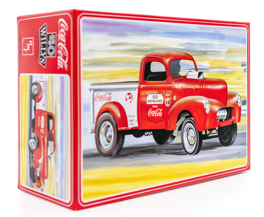 AMT 1940 Willys Pickup Gasser Coca-Cola Edition