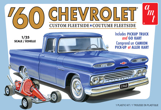 AMT 1960 Chevy Custom Fleetside Pickup with Go Kart