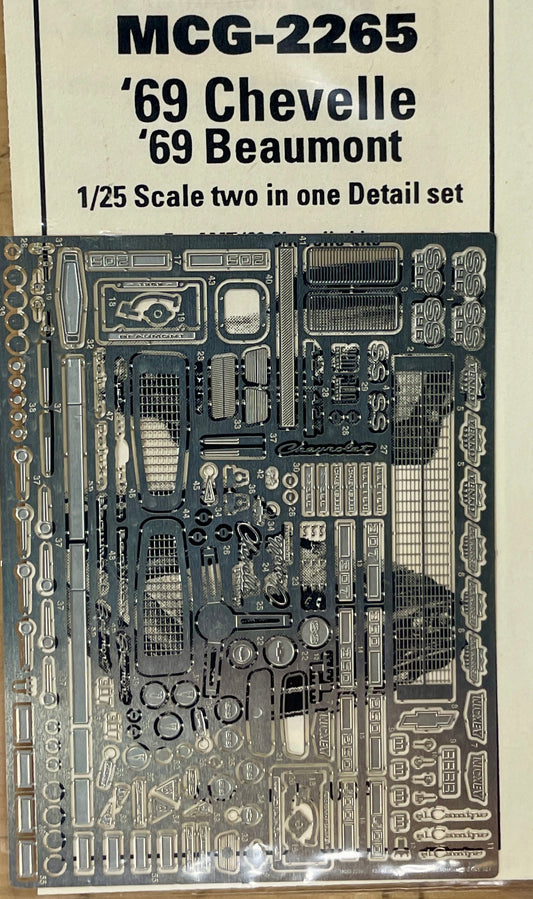 MCG 1969 Chevrolet Chevelle / Beaumont Two In One Detail Set