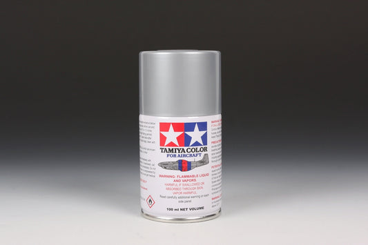 Tamiya Spray AS-12 Bare Metal Silver (For Aircraft)