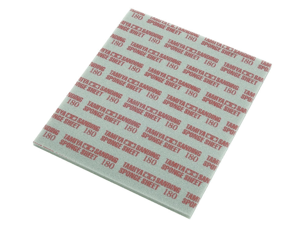 Tamiya Sanding Sponge Sheet - 180 Grit #87161