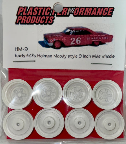 PPP Early 60's Holman Moody Style 9" Wide Wheels #HM-9