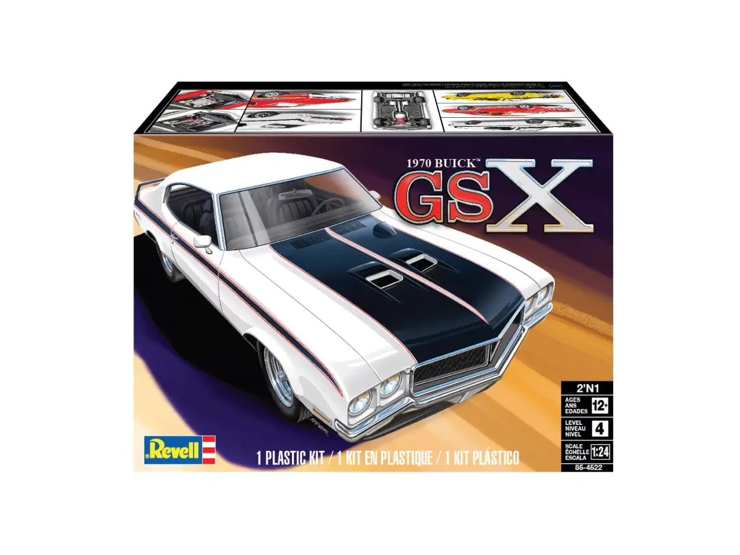 Revell 1970 Buick GSX 2n1