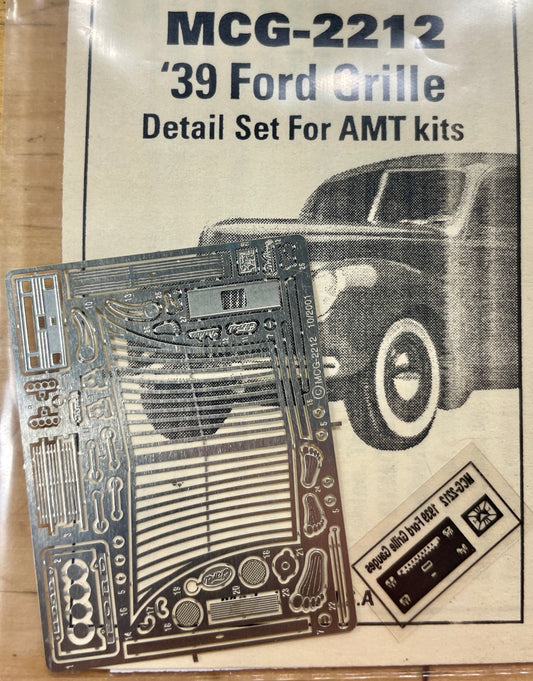 MCG 1939 Ford Grille and Detail Set