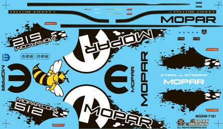 Slixx Decals Mopar V10 Drag Pak