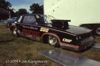 Slixx Decals Warren Johnson's Black Hurst Olds