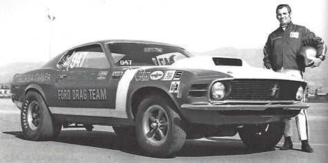 Slixx Decals Hubert Platt's '70 Mustang Pro Stock
