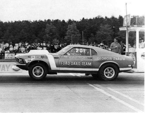 Slixx Decals Hubert Platt's '70 Mustang Pro Stock