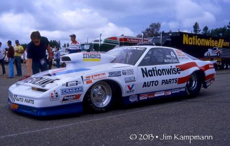 Slixx Decals Butch Leal's 1985-1988 White Firebird Pro Stocks