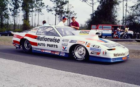 Slixx Decals Butch Leal's 1985-1988 White Firebird Pro Stocks