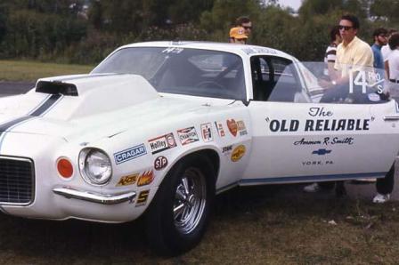 Slixx Decals Dave Strickler's 1970 Camaro RS Pro Stock