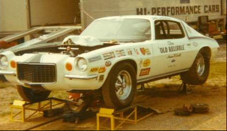 Slixx Decals Dave Strickler's 1970 Camaro RS Pro Stock