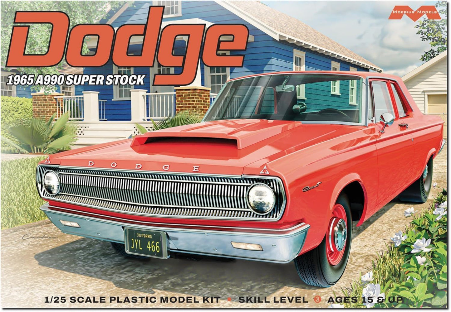 Moebius Dodge 1965 A990 Super Stock
