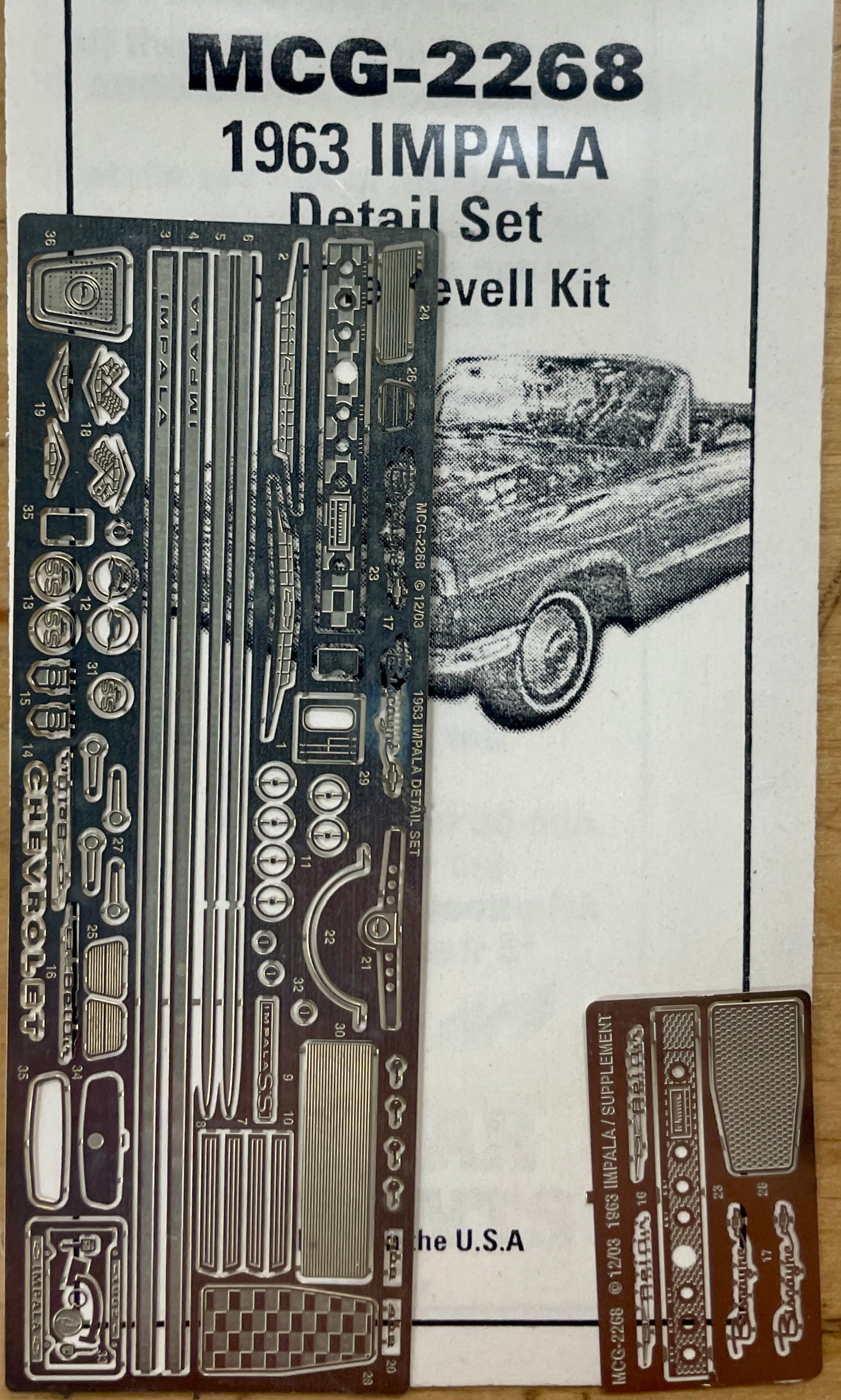 MCG 1963 Chevrolet Impala Detail Set